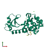 3D model of 1dyg from PDBe