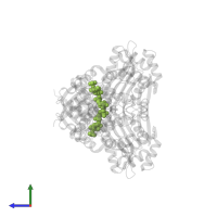 NADPH DIHYDRO-NICOTINAMIDE-ADENINE-DINUCLEOTIDE PHOSPHATE in PDB entry 1e5q, assembly 1, side view.