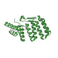 The deposited structure of PDB entry 1e96 contains 1 copy of SCOP domain 48453 (Tetratricopeptide repeat (TPR)) in Neutrophil cytosol factor 2. Showing 1 copy in chain B.