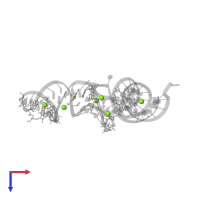 MAGNESIUM ION in PDB entry 1ehz, assembly 1, top view.