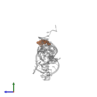 Modified residue YYG in PDB entry 1ehz, assembly 1, side view.