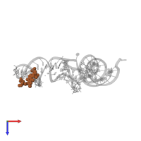Modified residue YYG in PDB entry 1ehz, assembly 1, top view.