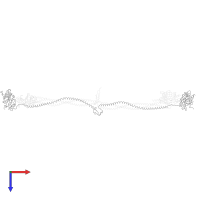 Fibrinogen C-terminal domain-containing protein in PDB entry 1ei3, assembly 1, top view.