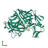 3D model of 1ent from PDBe