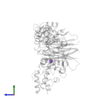 SODIUM ION in PDB entry 1f80, assembly 1, side view.
