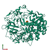 3D model of 1fbo from PDBe