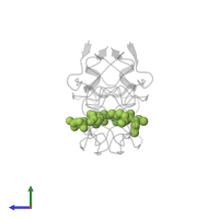 N-{(2S)-2-[(N-acetyl-L-threonyl-L-isoleucyl)amino]hexyl}-L-norleucyl-L-glutaminyl-N~5~-[amino(iminio)methyl]-L-ornithinamide in PDB entry 1ff0, assembly 1, side view.