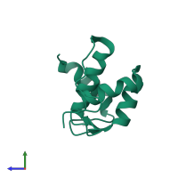 RalBP1-associated Eps domain-containing protein 1 in PDB entry 1fi6, assembly 1, side view.