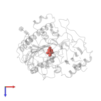 Modified residue ALS in PDB entry 1fsu, assembly 1, top view.