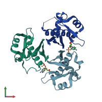 3D model of 1fth from PDBe