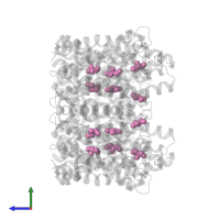 GLYCEROL in PDB entry 1fx8, assembly 1, side view.