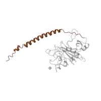 The deposited structure of PDB entry 1fza contains 2 copies of Pfam domain PF08702 (Fibrinogen alpha/beta chain family) in Fibrinogen beta chain. Showing 1 copy in chain B.