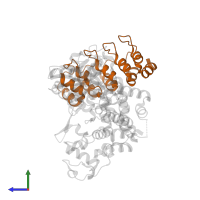 Cyclin-dependent kinase 4 inhibitor C in PDB entry 1g3n, assembly 1, side view.