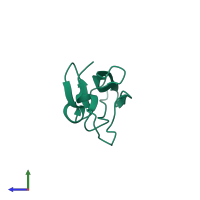 Beta-2-glycoprotein 1 in PDB entry 1g4g, assembly 1, side view.