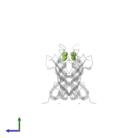 GLYCEROL in PDB entry 1g96, assembly 1, side view.