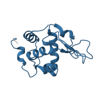 The deposited structure of PDB entry 1gb8 contains 1 copy of Pfam domain PF00062 (C-type lysozyme/alpha-lactalbumin family) in Lysozyme C. Showing 1 copy in chain A.