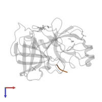 GLY-ALA-LYS in PDB entry 1gdn, assembly 1, top view.