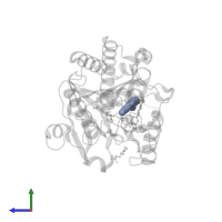 3,5,7,3',4'-PENTAHYDROXYFLAVONE in PDB entry 1gp6, assembly 1, side view.