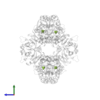 PHOSPHATE ION in PDB entry 1gpm, assembly 1, side view.