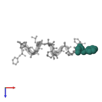 Modified residue PHL in PDB entry 1gq0, assembly 1, top view.