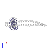 5'-D(*AP*AP*TP*AP*TP*TP*GP*CP*GP*CP* AP*AP*TP*CP*CP*T)-3' in PDB entry 1gu4, assembly 1, top view.