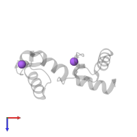 SODIUM ION in PDB entry 1gv2, assembly 1, top view.