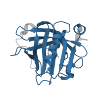 The deposited structure of PDB entry 1gxa contains 1 copy of Pfam domain PF00061 (Lipocalin / cytosolic fatty-acid binding protein family) in Beta-lactoglobulin. Showing 1 copy in chain A.