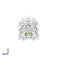 BENZOIC ACID in PDB entry 1gxs, assembly 1, side view.
