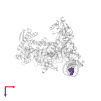 Modified residue PSU in PDB entry 1h4q, assembly 1, top view.