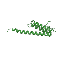The deposited structure of PDB entry 1hnx contains 1 copy of CATH domain 1.20.58.110 (Methane Monooxygenase Hydroxylase; Chain G, domain 1) in Small ribosomal subunit protein bS20. Showing 1 copy in chain U [auth T].