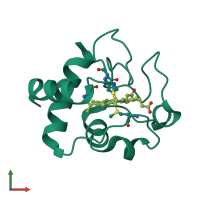 3D model of 1hrc from PDBe