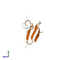 Peptidyl-prolyl cis-trans isomerase NIMA-interacting 1 in PDB entry 1i8h, assembly 1, side view.