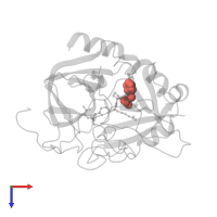Modified residue DPN in PDB entry 1ihs, assembly 1, top view.