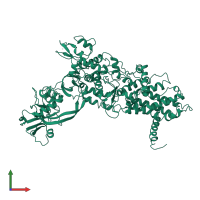 Isoleucine--tRNA ligase in PDB entry 1ile, assembly 1, front view.
