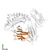 Beta-2-microglobulin in PDB entry 1im3, assembly 1, front view.