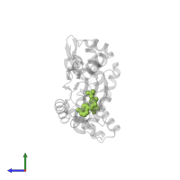 ADENOSINE-5'-DIPHOSPHATE in PDB entry 1in5, assembly 1, side view.