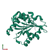Lipase EstA in PDB entry 1isp, assembly 1, front view.