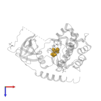 Modified residue TPO in PDB entry 1j3h, assembly 1, top view.