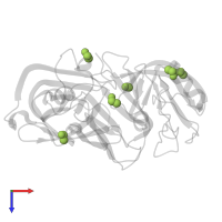 ETHANOL in PDB entry 1j71, assembly 1, top view.