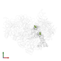 Modified residue 7MG in PDB entry 1jgq, assembly 1, front view.