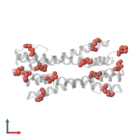 Modified residue MSE in PDB entry 1k1f, assembly 1, front view.