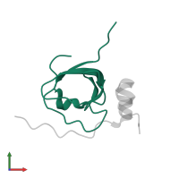 Neutrophil cytosol factor 2 in PDB entry 1k4u, assembly 1, front view.