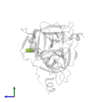 1,2-ETHANEDIOL in PDB entry 1klj, assembly 1, side view.