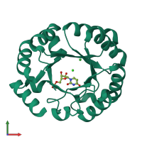 3D model of 1klz from PDBe