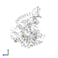 SULFATE ION in PDB entry 1l3v, assembly 1, side view.