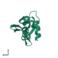 Dachshund homolog 1 in PDB entry 1l8r, assembly 1, side view.