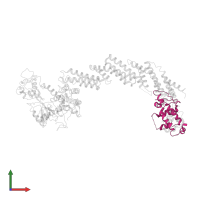 S-phase kinase-associated protein 1 in PDB entry 1ldk, assembly 1, front view.