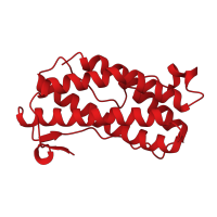 The deposited structure of PDB entry 1lki contains 1 copy of CATH domain 1.20.1250.10 (Growth Hormone; Chain: A;) in Leukemia inhibitory factor. Showing 1 copy in chain A.