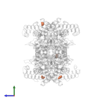 GLYCEROL in PDB entry 1ls3, assembly 1, side view.