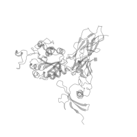 The deposited structure of PDB entry 1m1x contains 1 copy of Pfam domain PF18372 (Integrin beta epidermal growth factor like domain 1) in Integrin beta-3. Showing 1 copy in chain B (this domain is out of the observed residue ranges!).